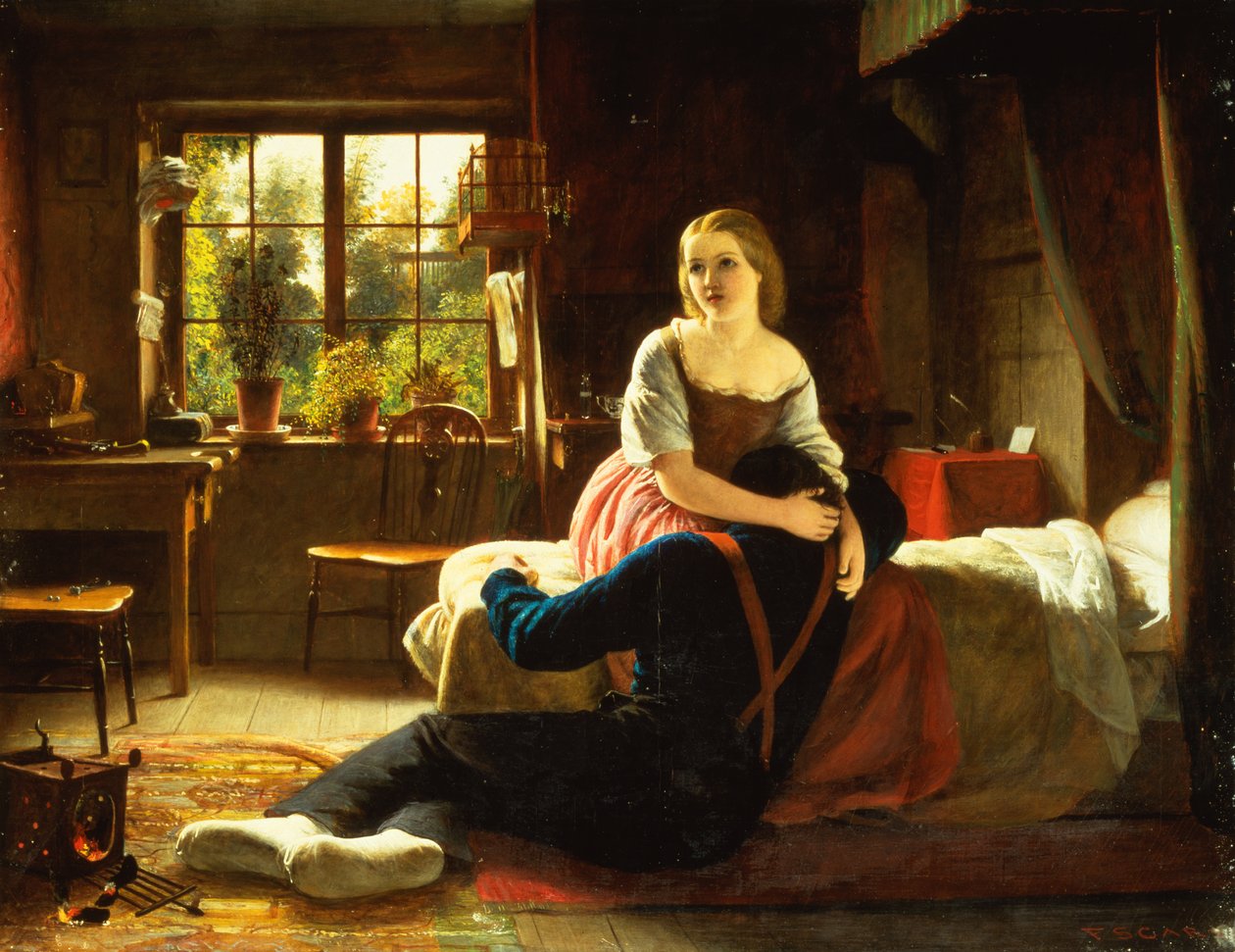 Teselli (tuval üzerine yağlı boya) by Stephen Francis Cary