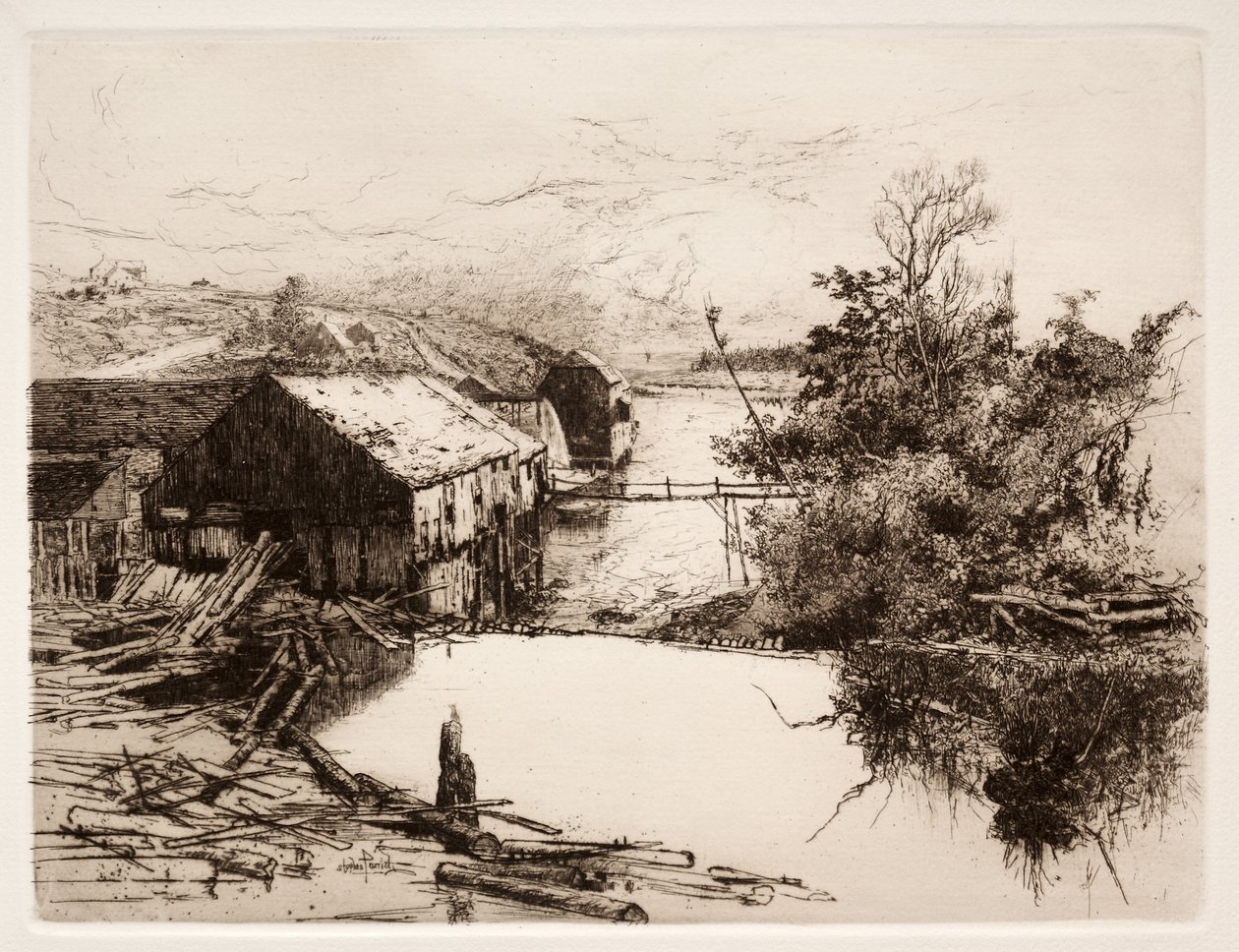 Mills, Mispek, N.B., 1884. by Stephen Parrish