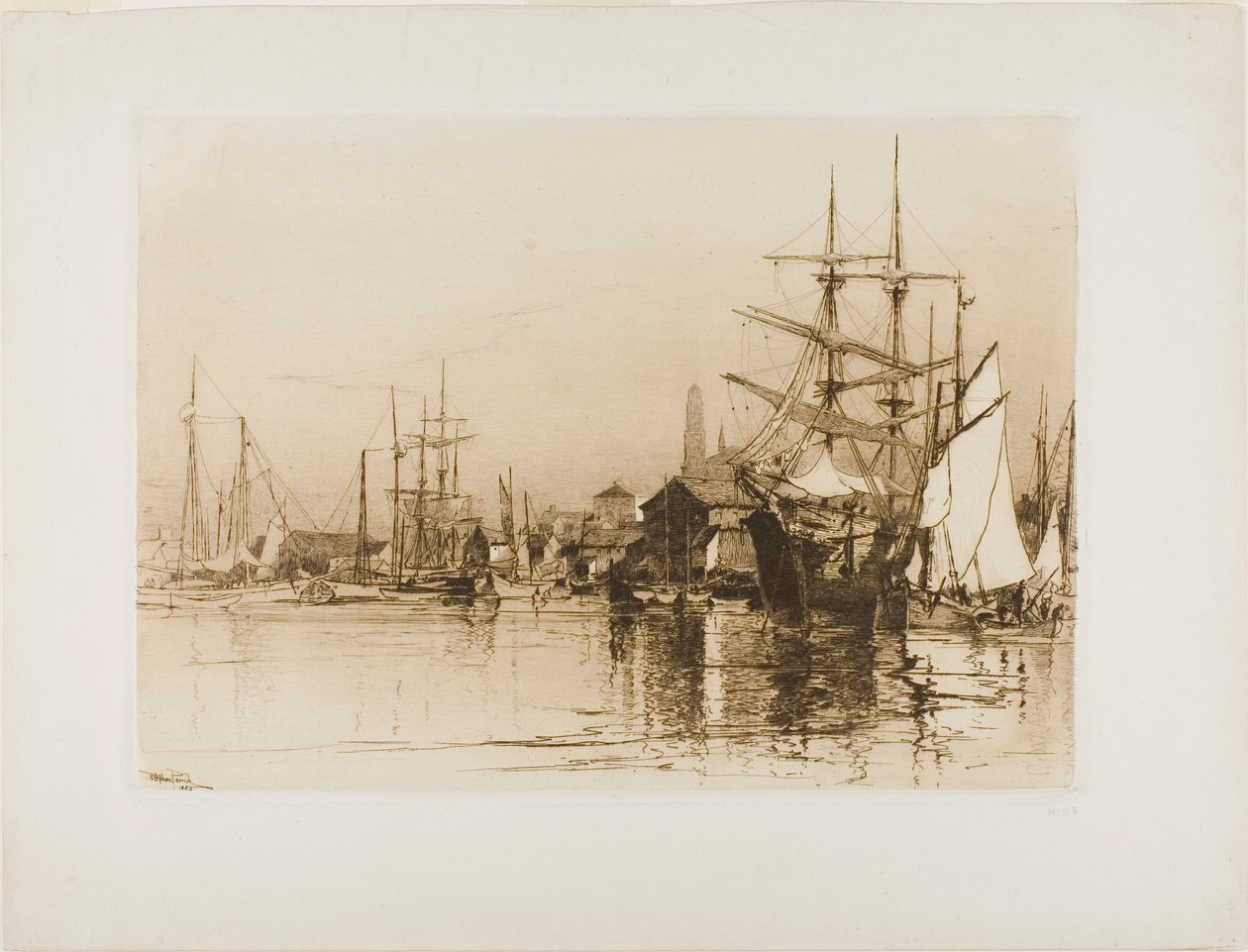 İç Liman, Gloucester by Stephen Parrish