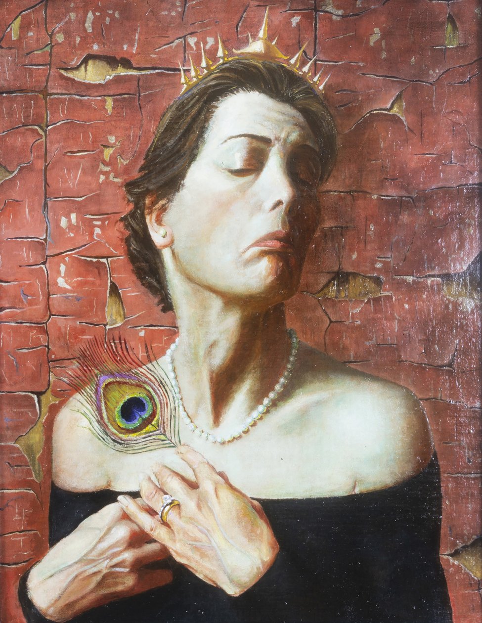 Pride, 2000 (keten üzerine yağlı boya) by Steven Skollar