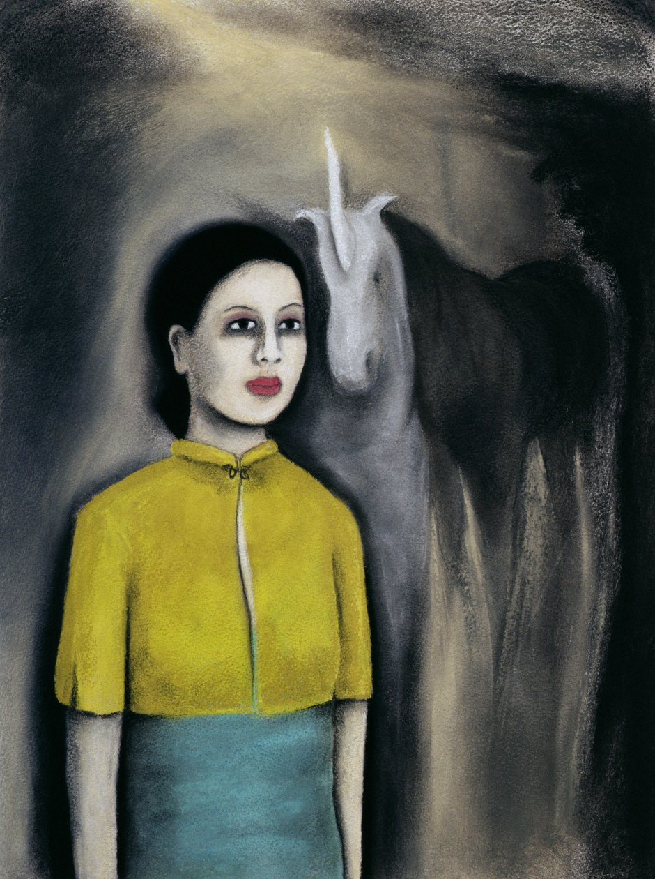 Büyü, 2000 (kağıt üzerinde pastel ve karakalem) by Stevie Taylor