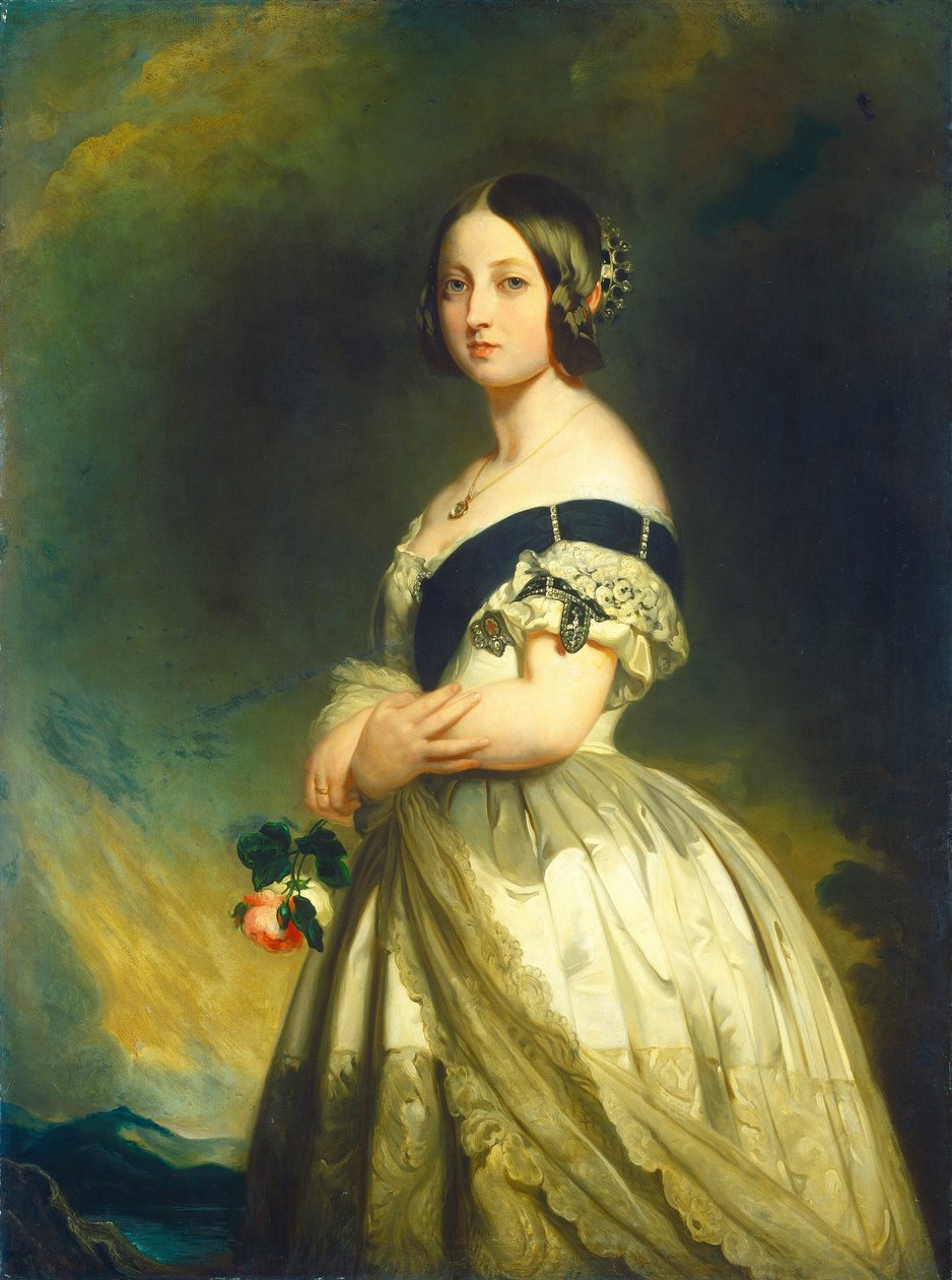 Kraliçe Viktorya by Studio of Franz Xaver Winterhalter