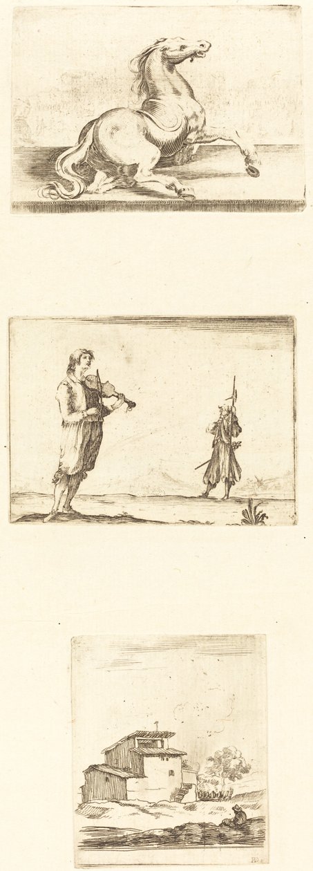 Gravür Sayfası by Style of Jacques Callot