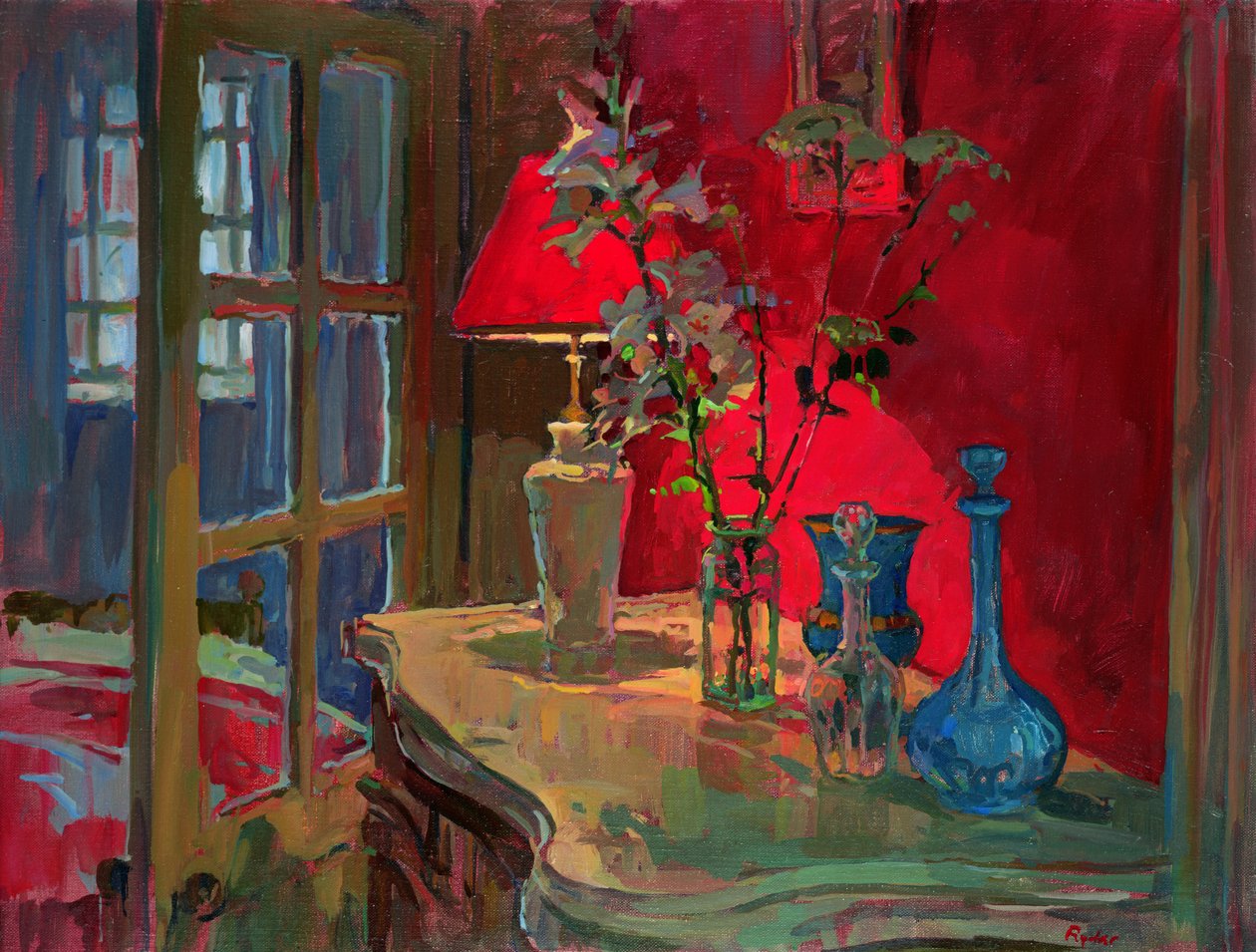 kırmızı lamba by Susan Ryder
