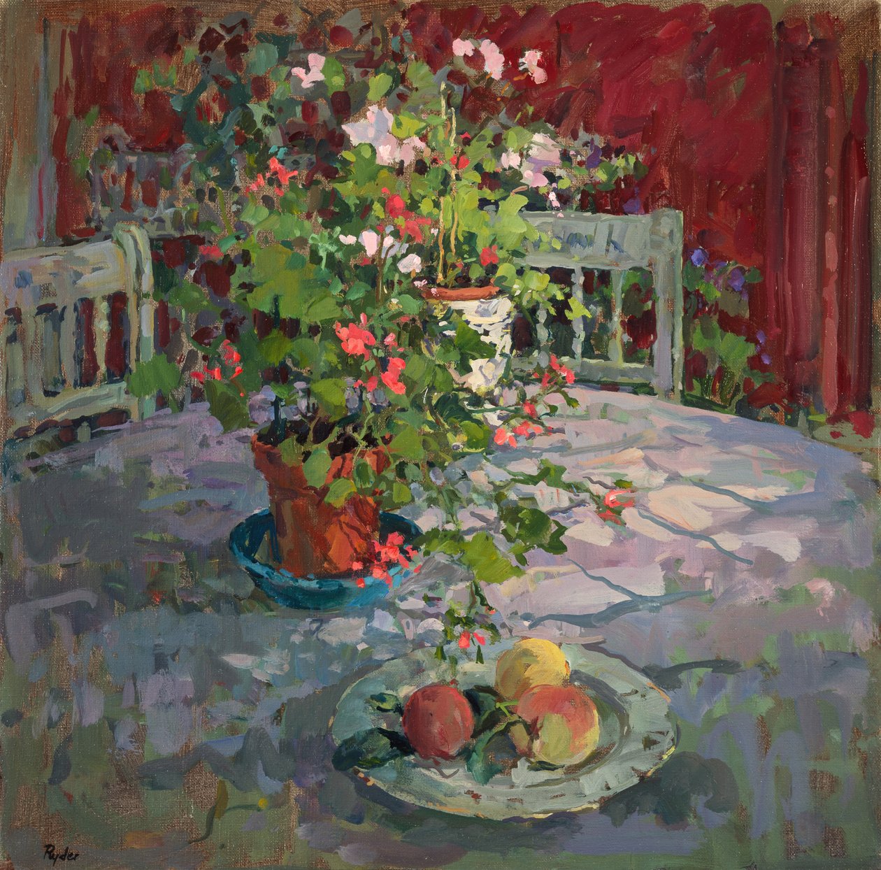 kış bahçesi masası by Susan Ryder