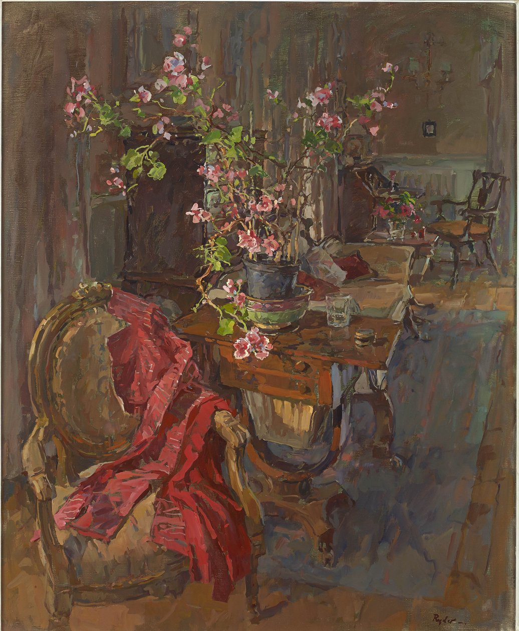 Sardunyalı Kırmızı Ceket by Susan Ryder
