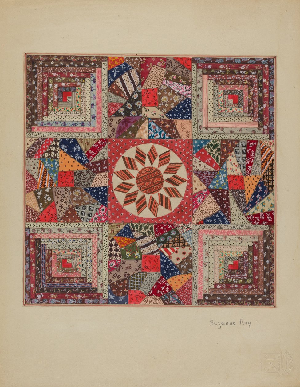 Beşik Örtüsü, c. 1936. by Suzanne Roy