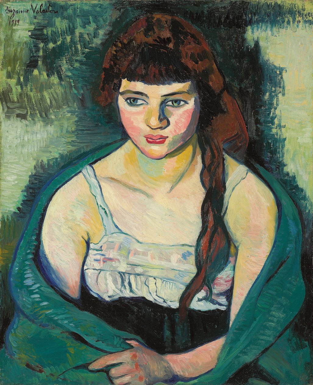 Victorine veya Kaplan by Suzanne Valadon