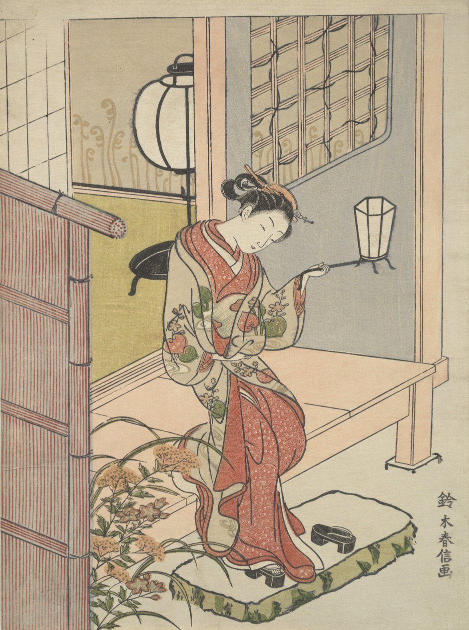 Baskı, ca. 1762., yaklaşık 1762. by Suzuki Harunobu