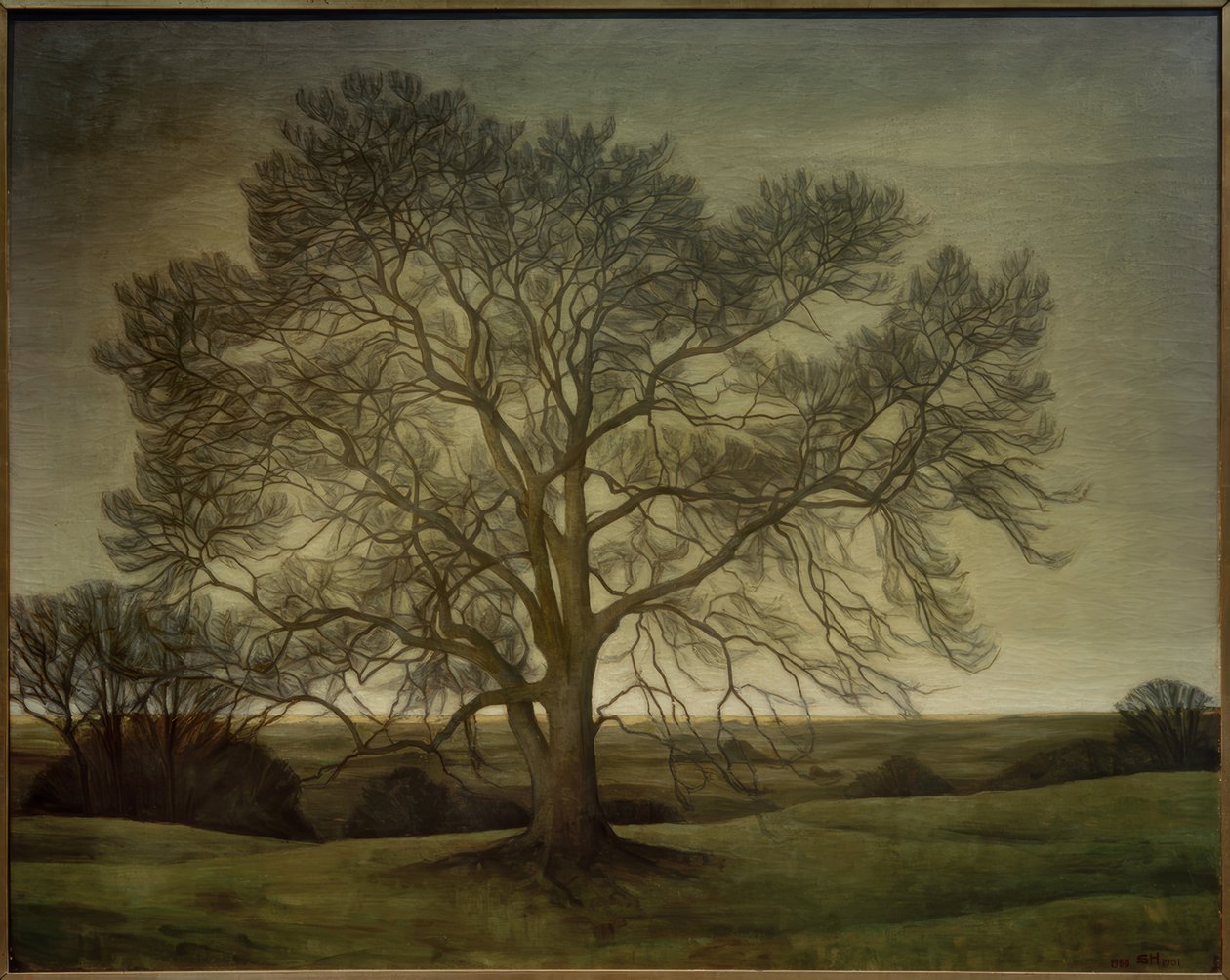 Manzara 1901 by Svend Hammershöi