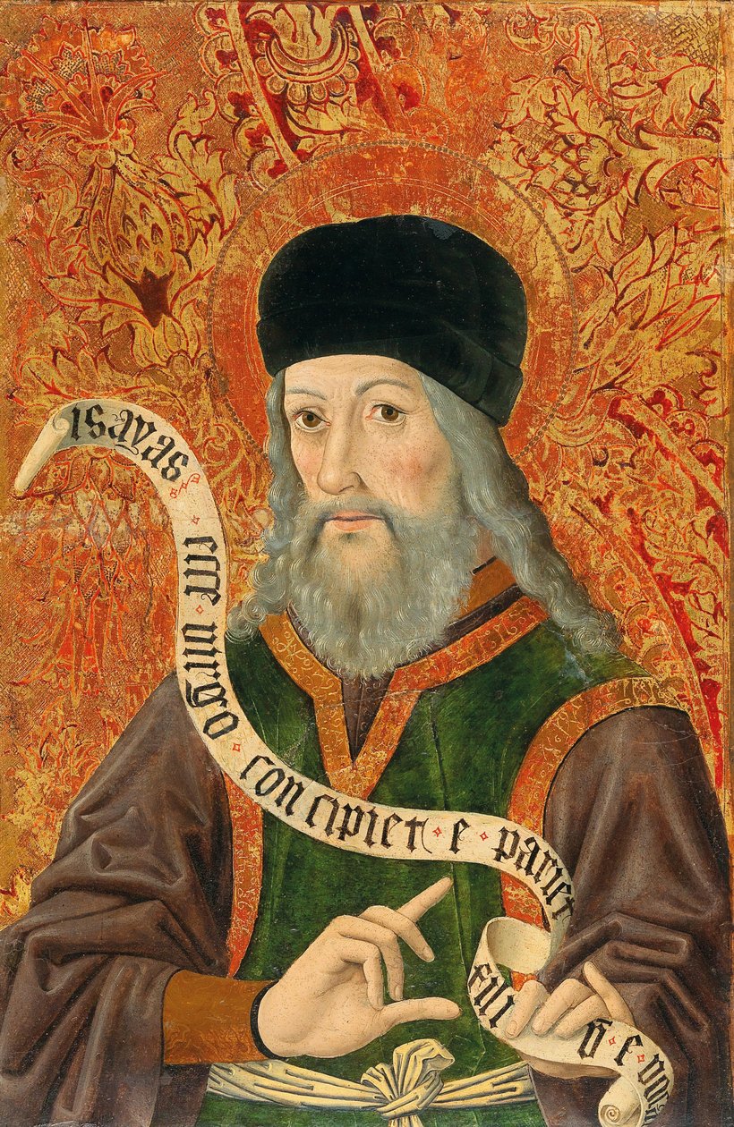 Peygamber Yeşaya, 15. yüzyıl. by Swabian master