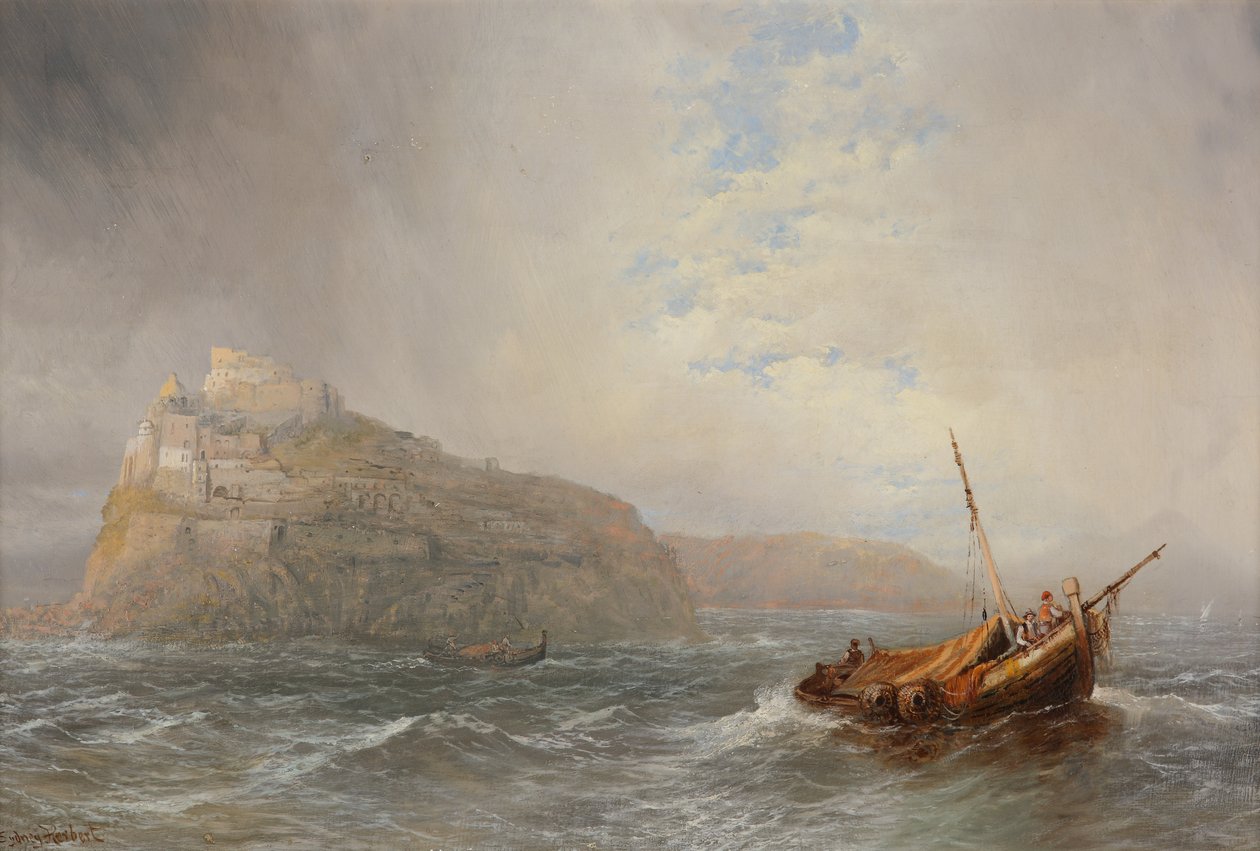 Yunanistan, Lemnos üzerinde fırtına by Sydney Herbert