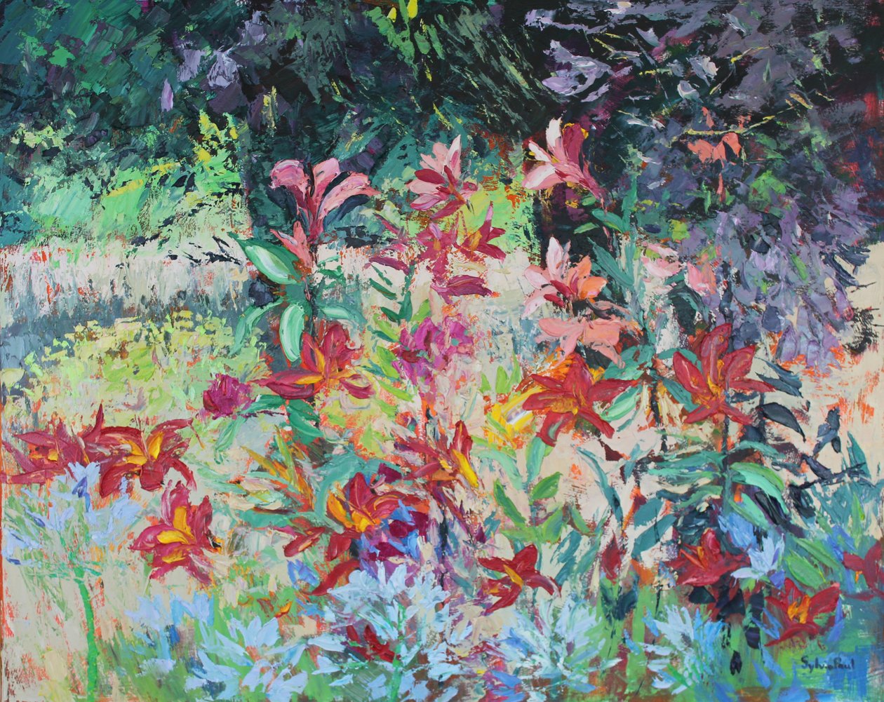 Zambak Bahçesi by Sylvia Paul