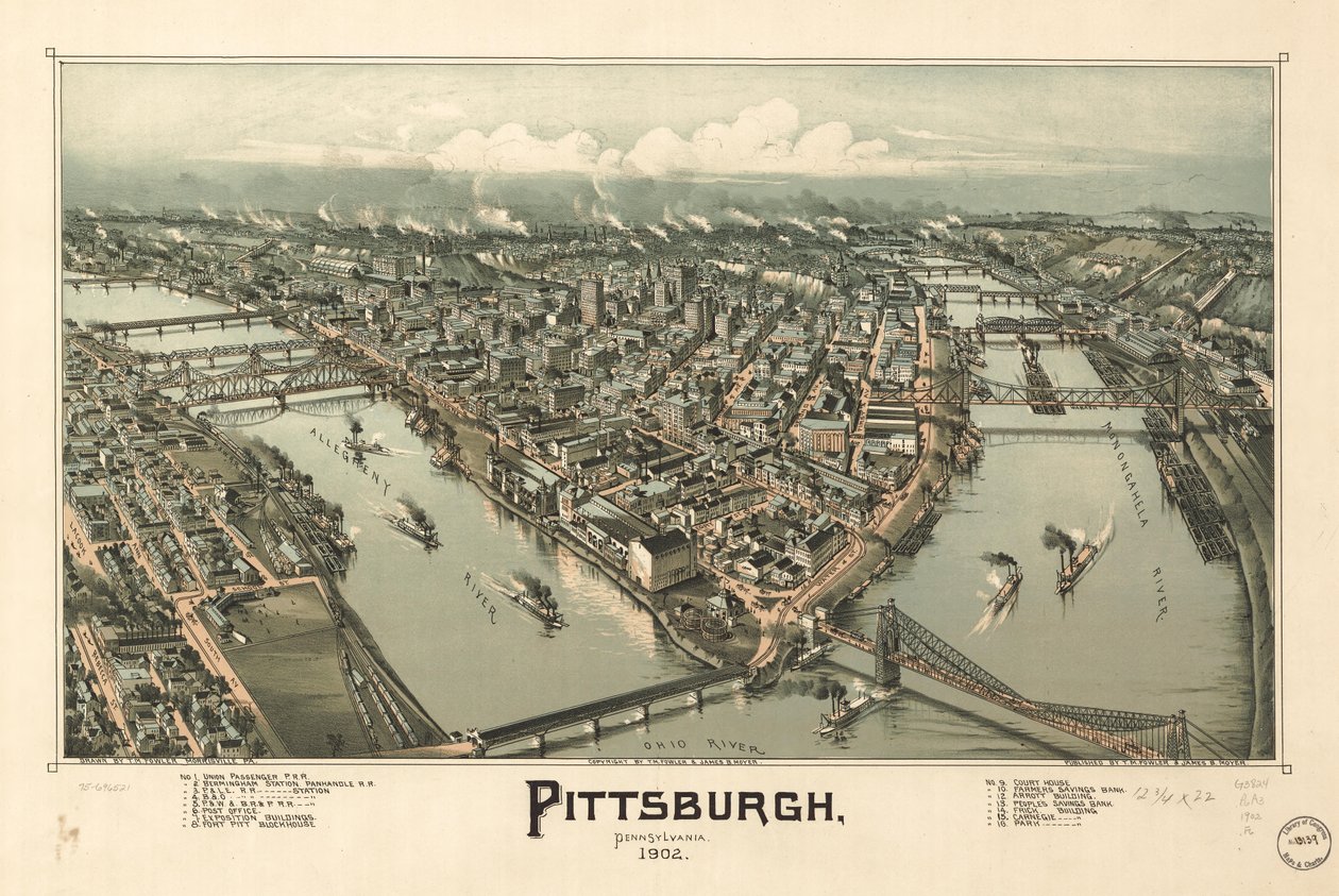 Pittsburgh, Pennsylvania by T. M. Fowler