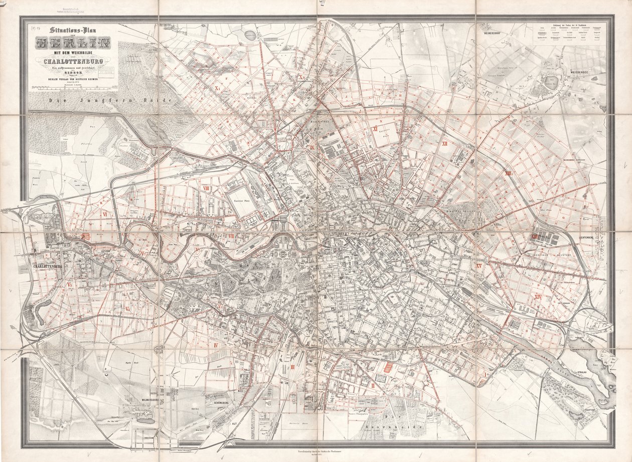 Weichbilde ve Charlottenburg ile Berlin