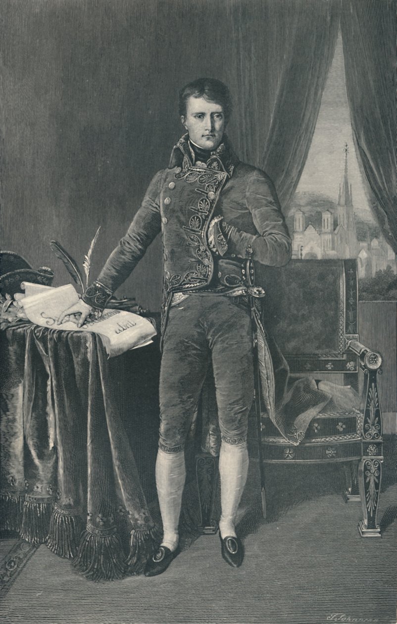 Napolyon Bonapart, Birinci Konsolos, 1803-1804, 1896 by T. Johnson