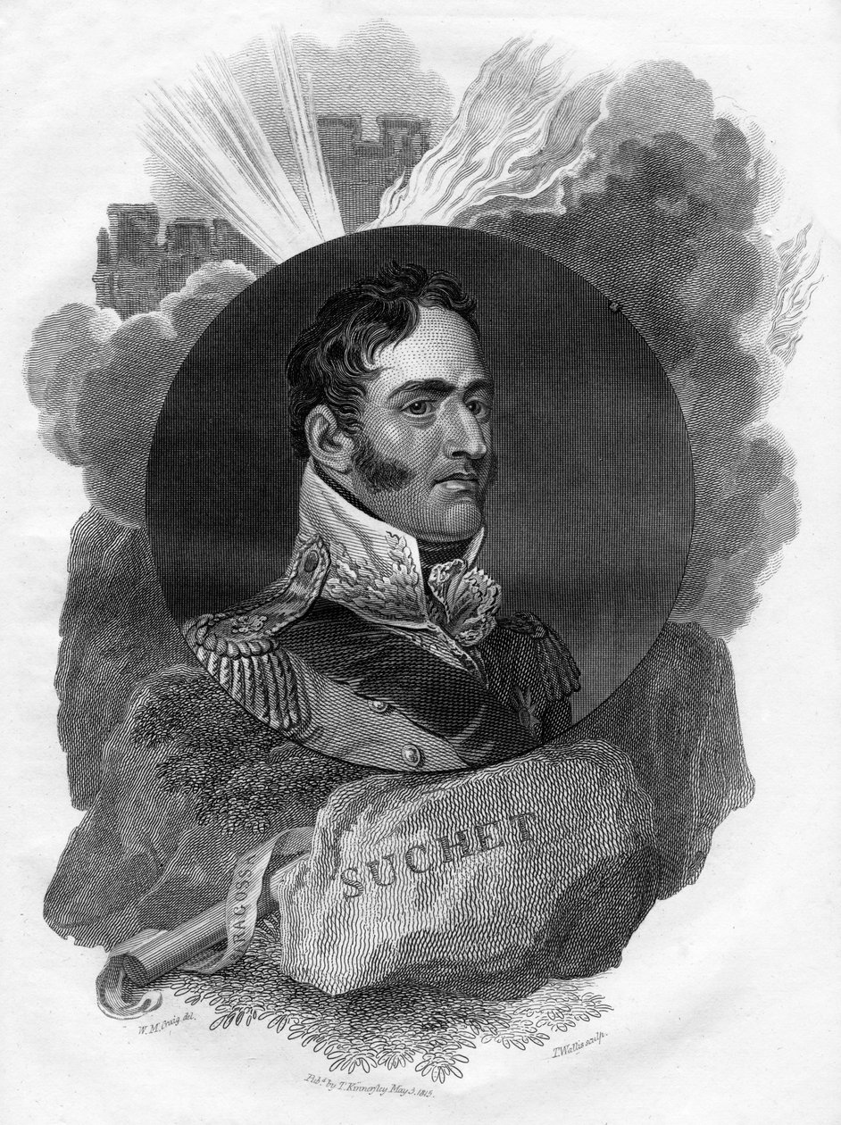 Louis Gabriel Suchet 1770-1826, 1816. by T. Wallis