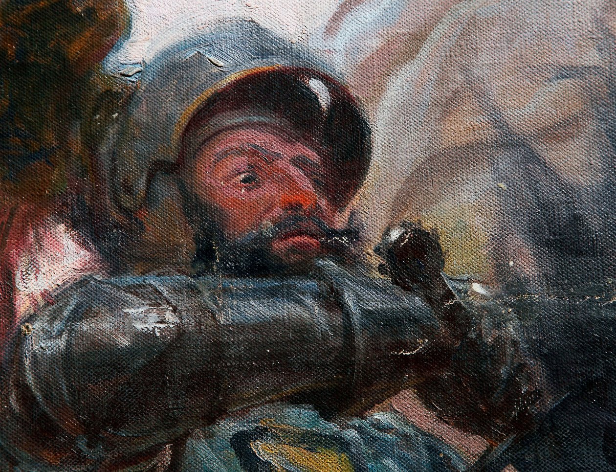 Grunwald Savaşı Detay, 1910 by Tadeusz Popiel