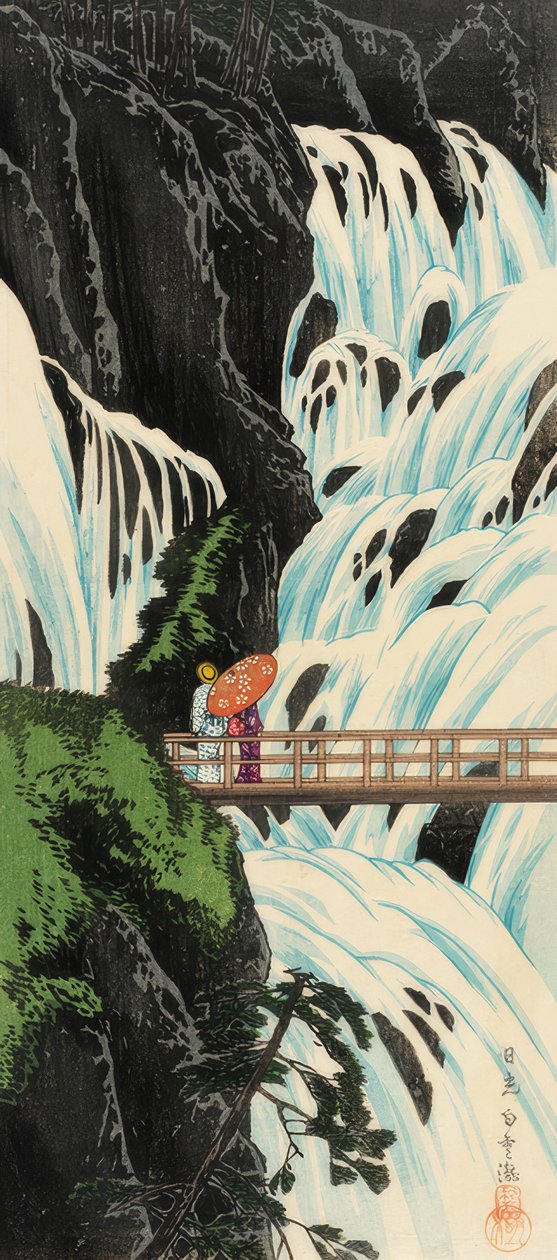 Şehir halıları da Wasser Fall Von Nikko by Takahashi Hiroaki