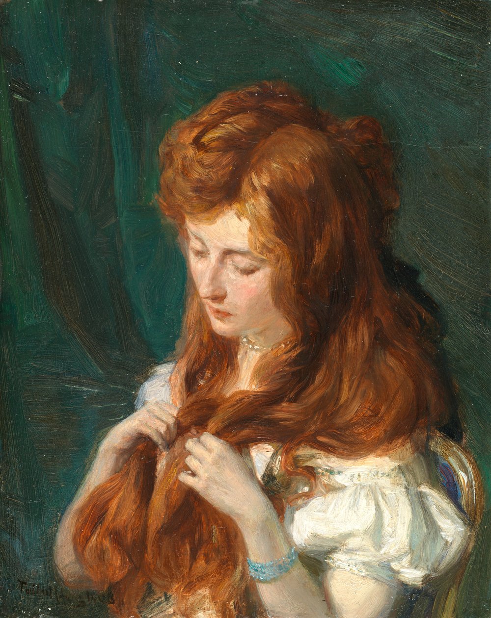 Tuvalet by Talbot Hughes