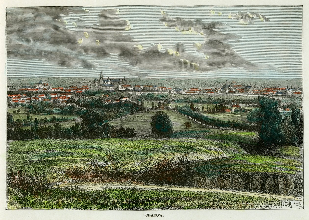 Krakov, Polonya, c1880. by Taylor