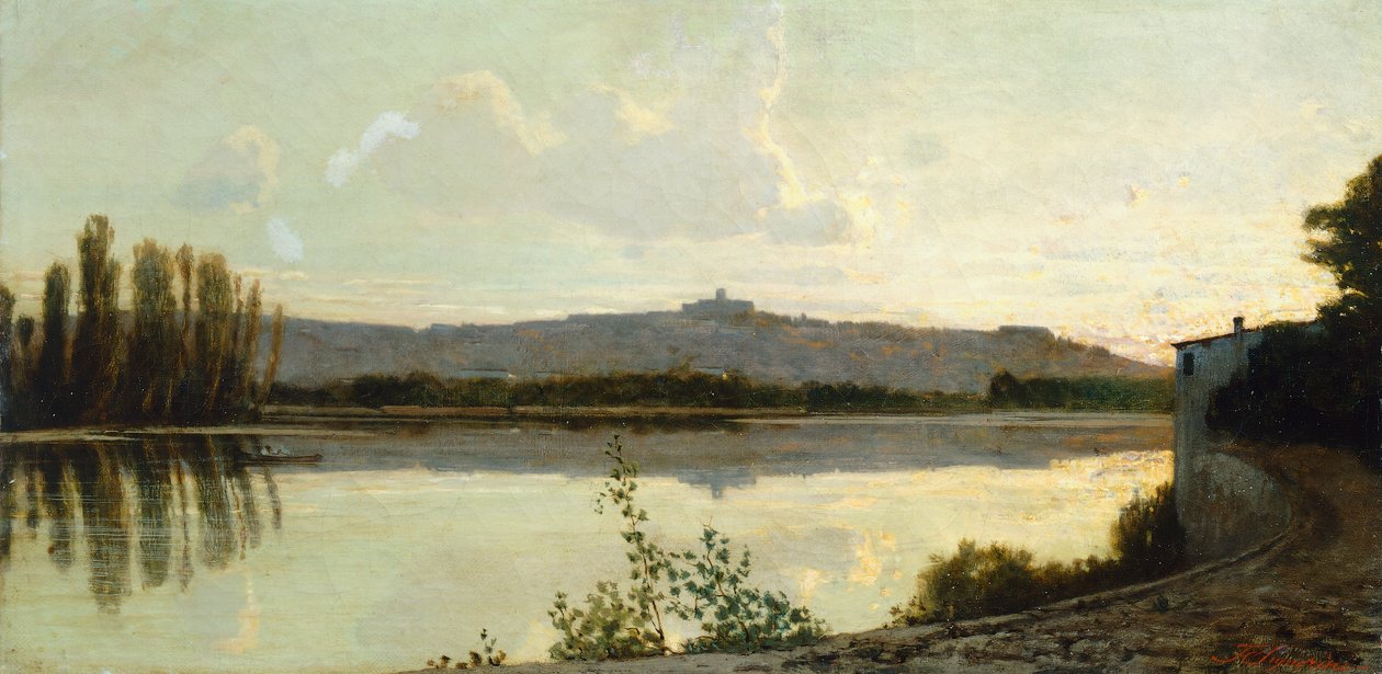 Arno by Telemaco Signorini