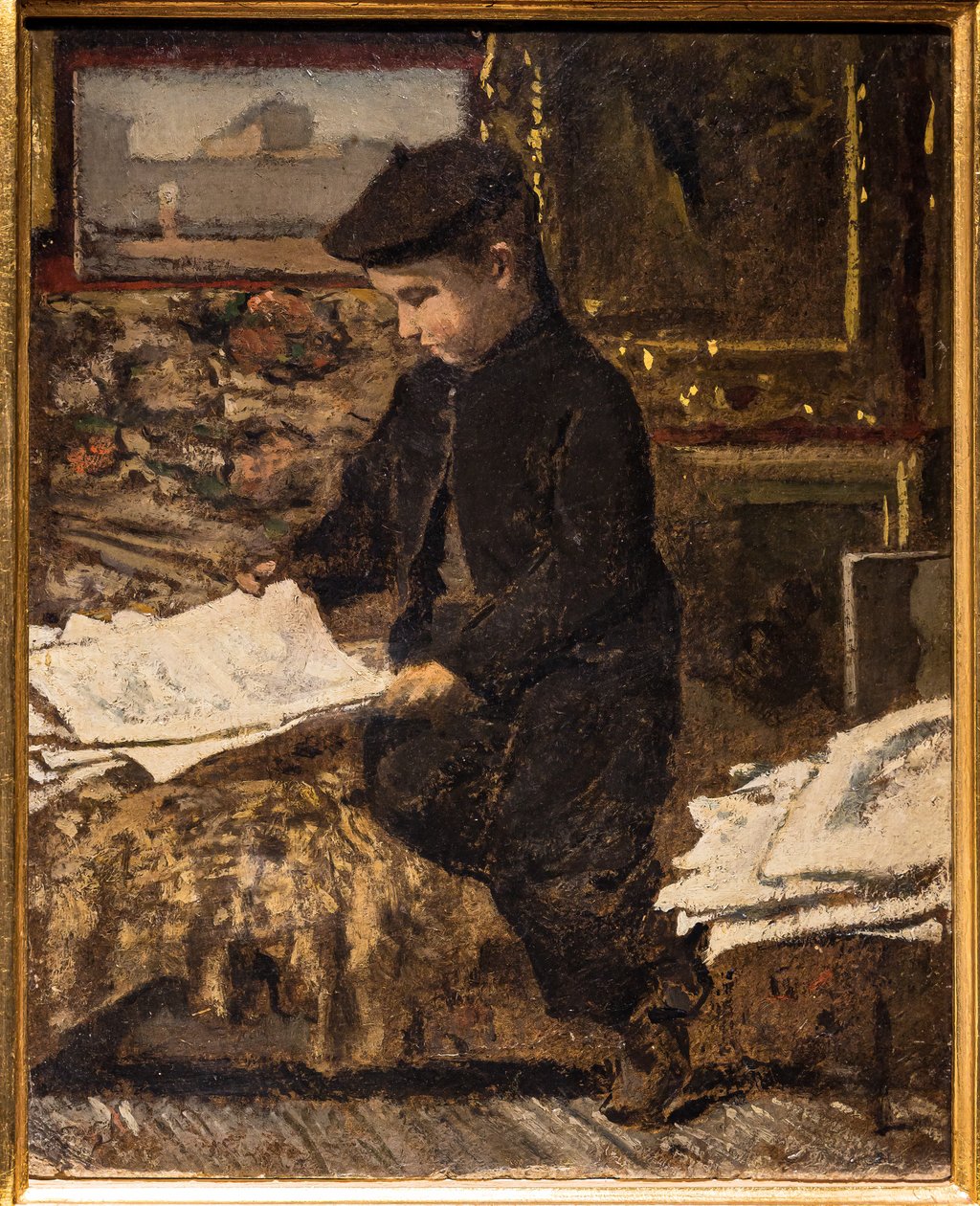 Küçük Sanat Amatör by Telemaco Signorini