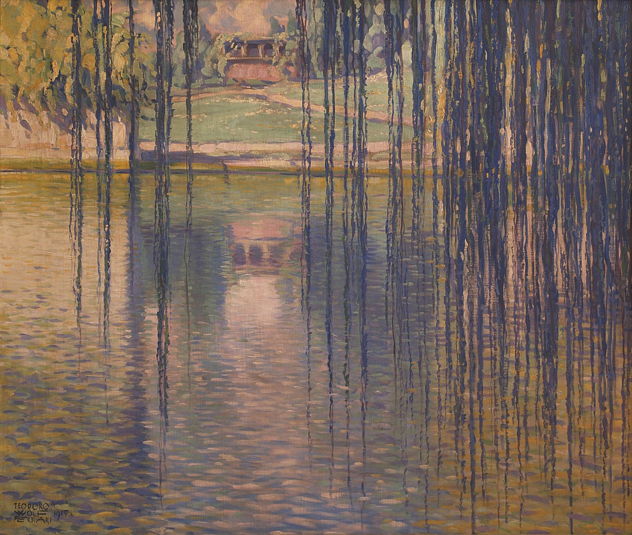 Göldeki Söğütler, 1915. by Teodoro Wolf Ferrari