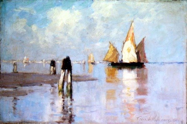 Lagün üzerinde, Venedik by Terrick Williams