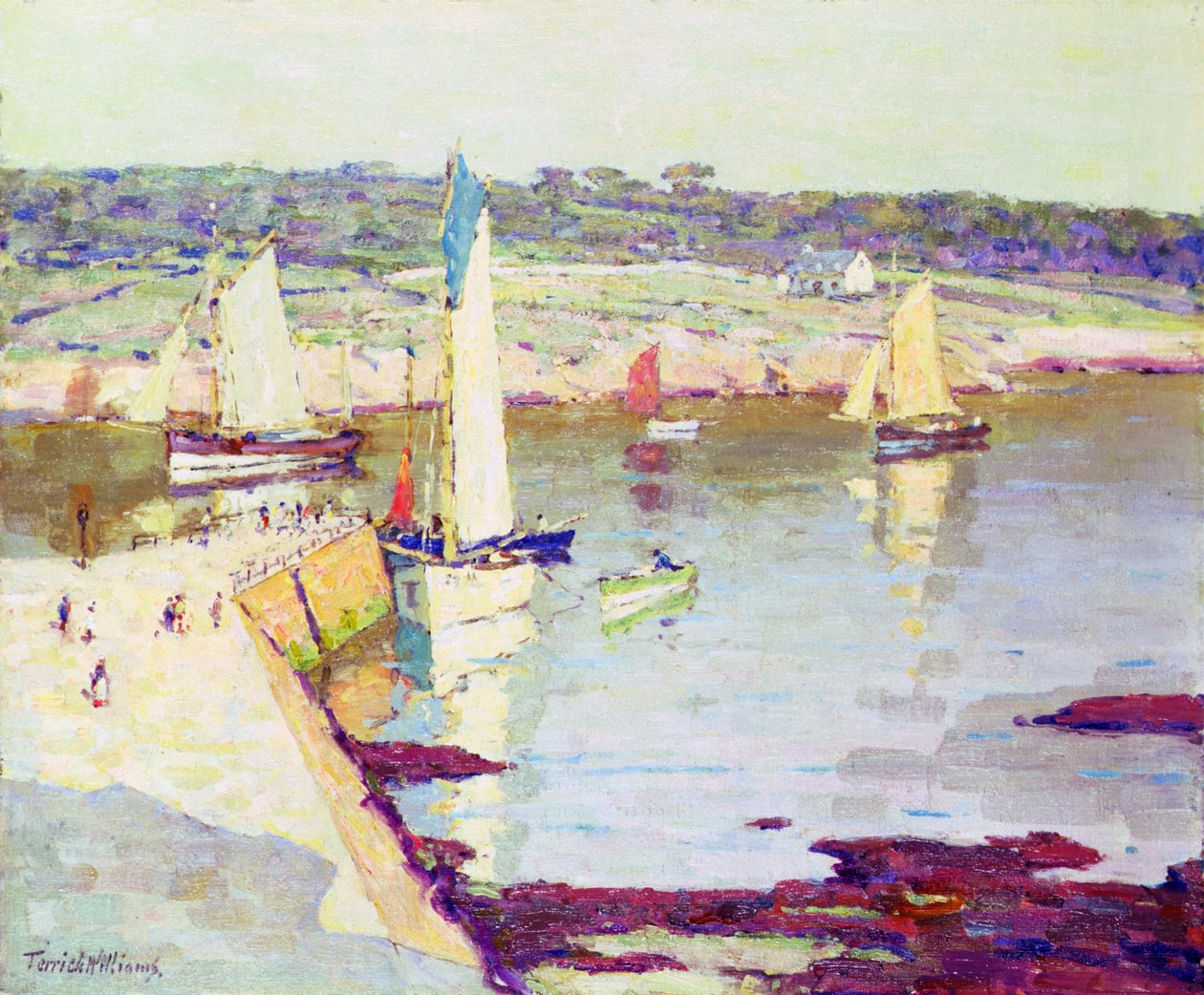 Rıhtım, Concarneau by Terrick Williams