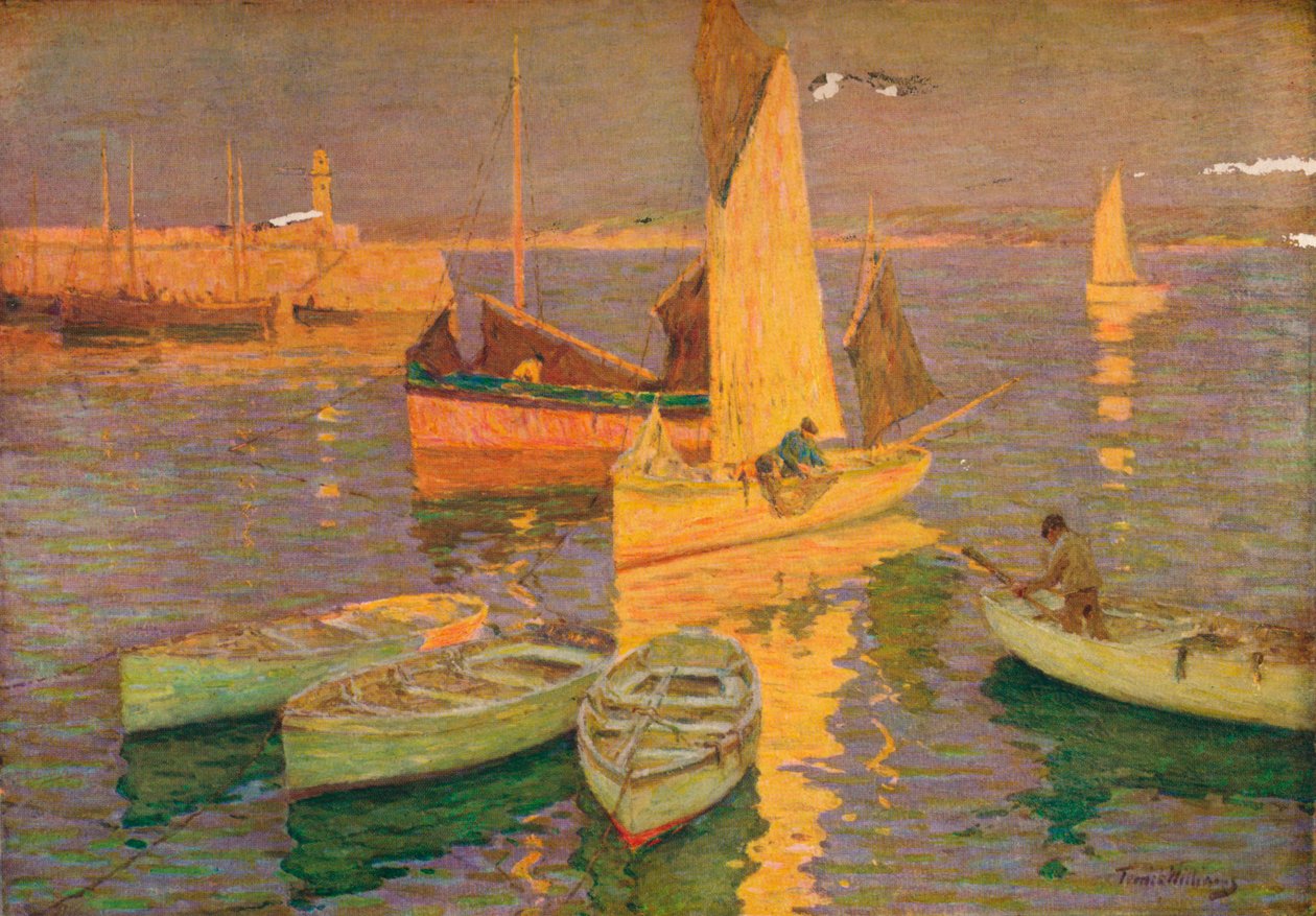 Günbatımı Glow, St. Ives, 1925 by Terrick Williams
