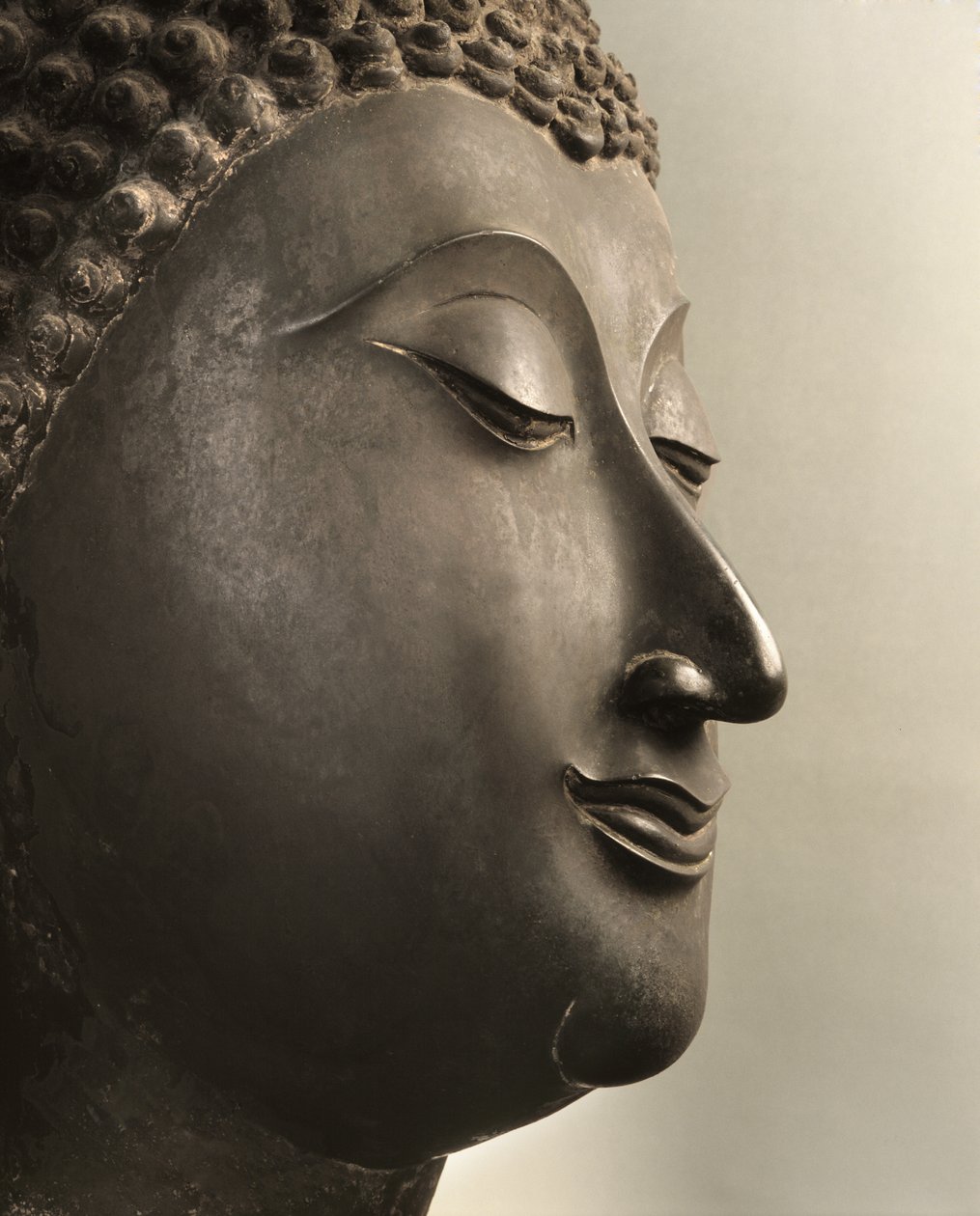Buda başı, Sukhothai dönemi by Thai School