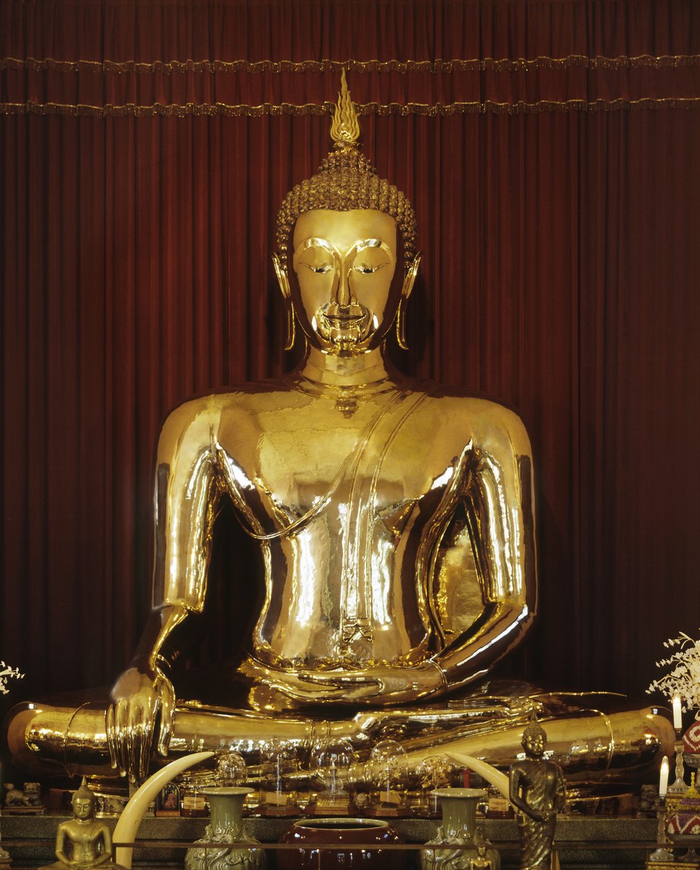 Buda resmi (altın) by Thai School