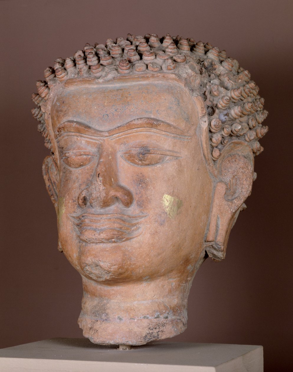 Buda Başkanı, Haripunjaya Krallığı (pişmiş toprak) by Thai School