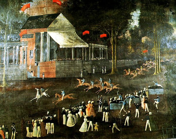 At yarışı (fresk) by Thai School