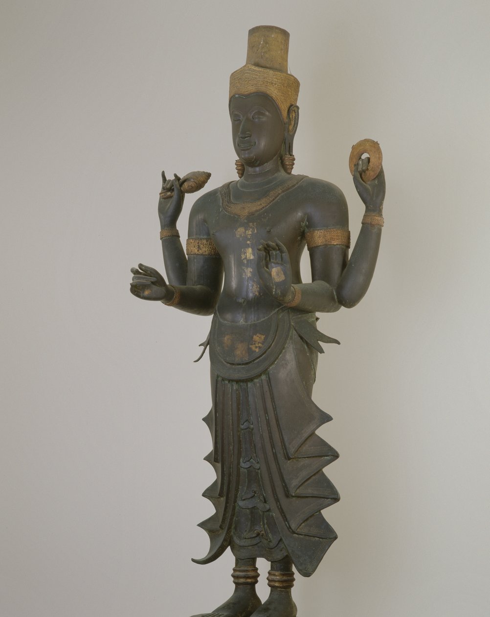 Vishnu Heykeli (bronz) by Thai School