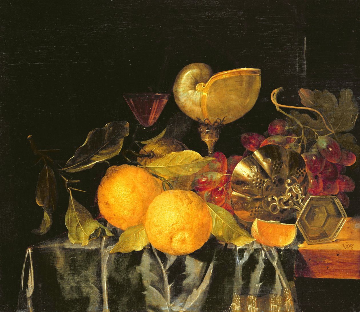 Natürmort by The Master of Holland