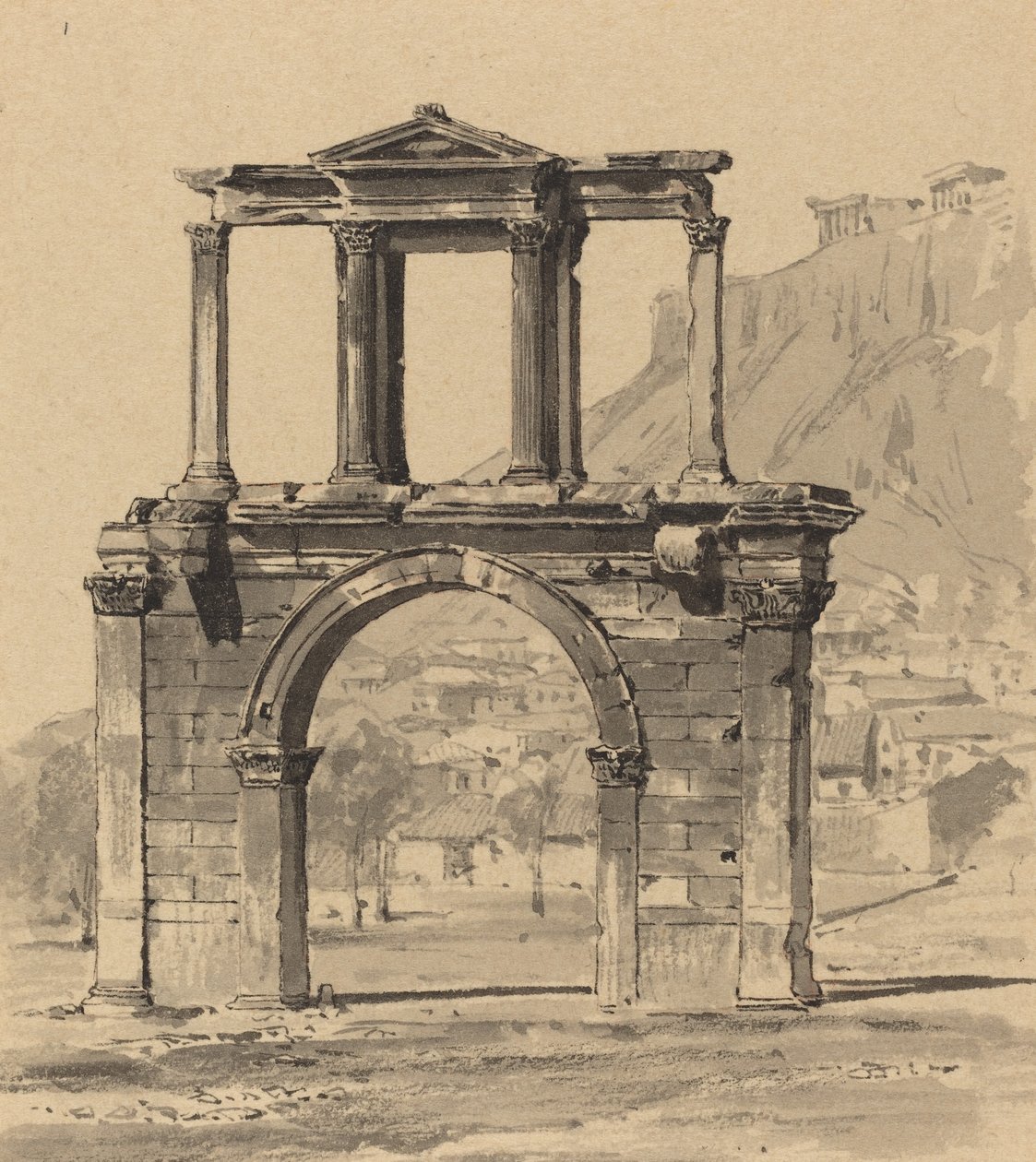 Hadrian Kemeri, 1890. by Themistocles von Eckenbrecher