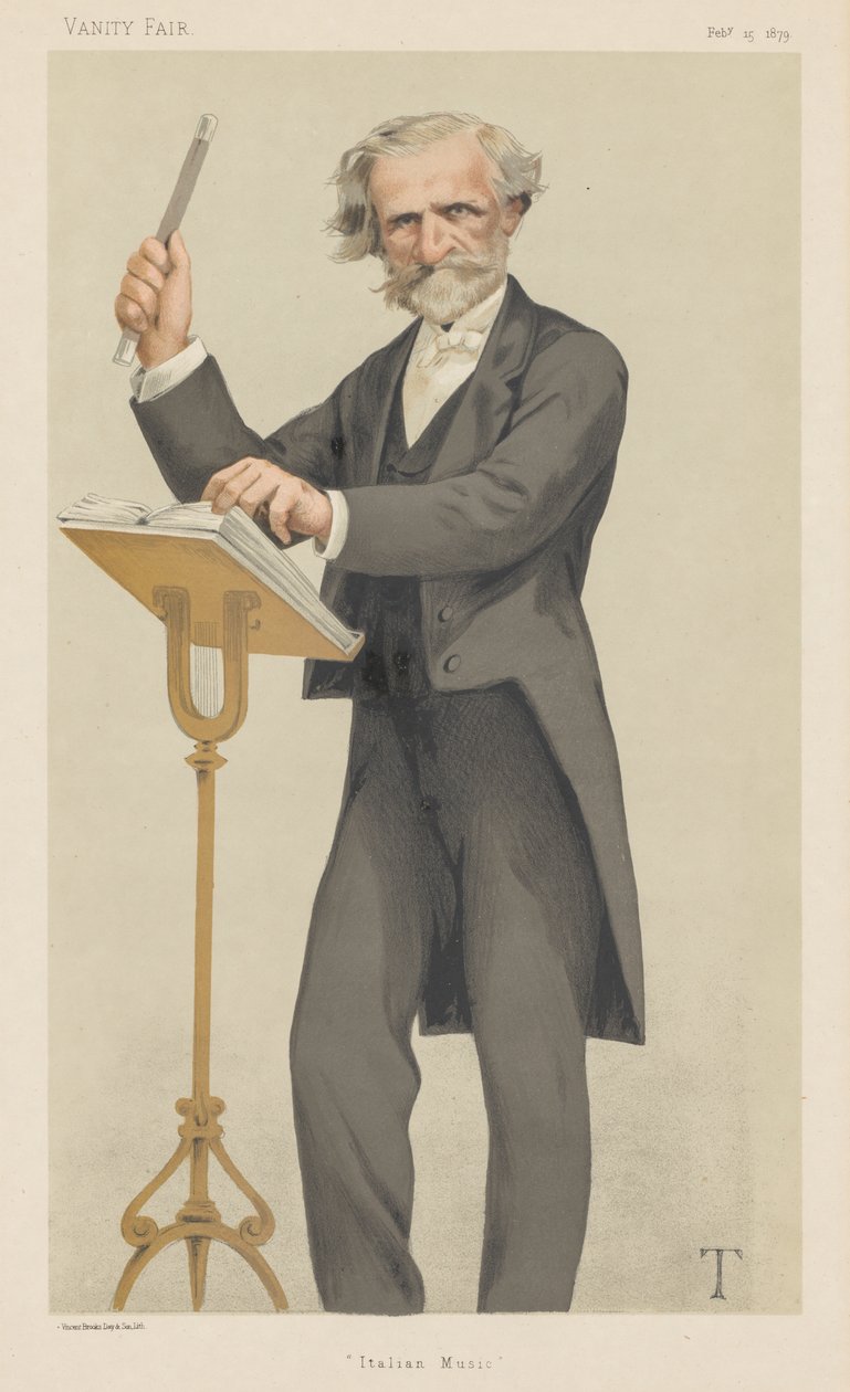 Vanity Fair: "İtalyan Müziği" by Theobald Chartran