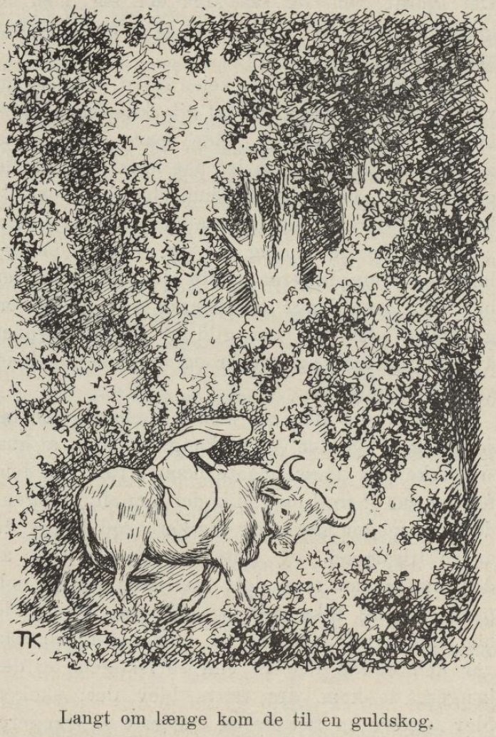 Kari Trstakk Katie Ahşap Pelerin by Theodor Kittelsen
