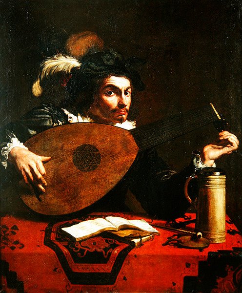Ud Oyuncusu by Theodor Rombouts
