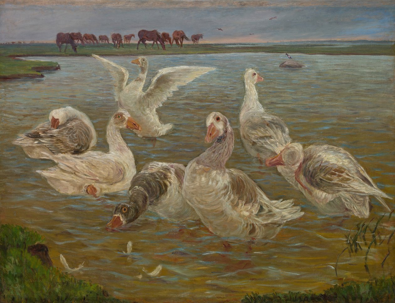 Kazlar, 1897. by Theodor Esbern Philipsen