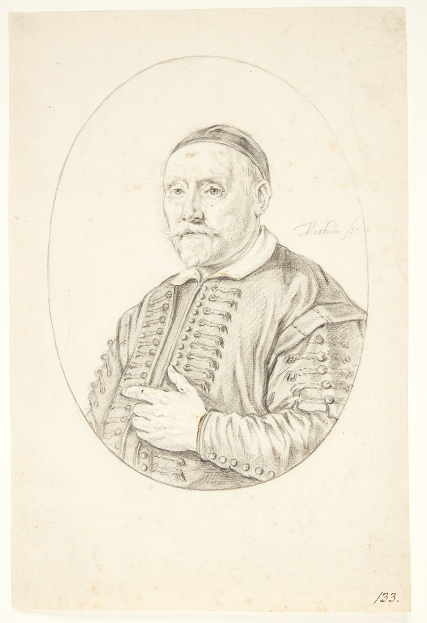 Jacob Oly (Oleaus) by Theodor Matham