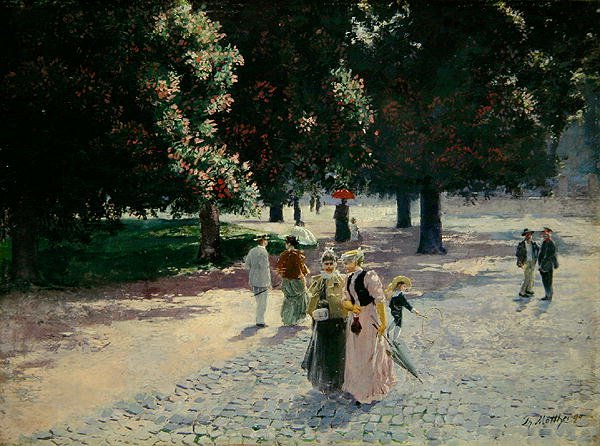 Parkın Kenarında by Theodor Matthei
