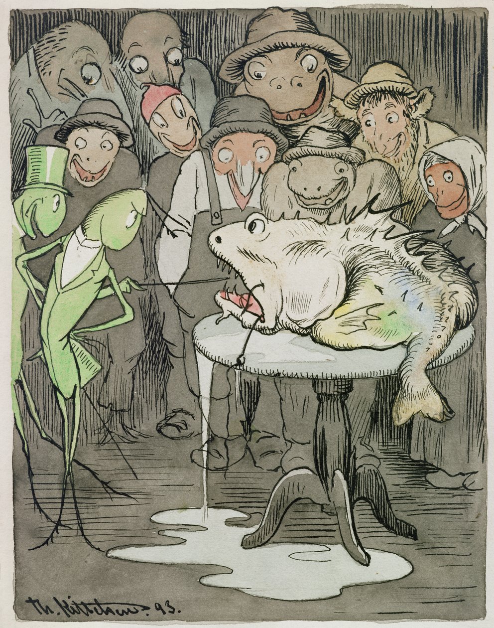 Nadir Bir Hayvan by Theodor Kittelsen