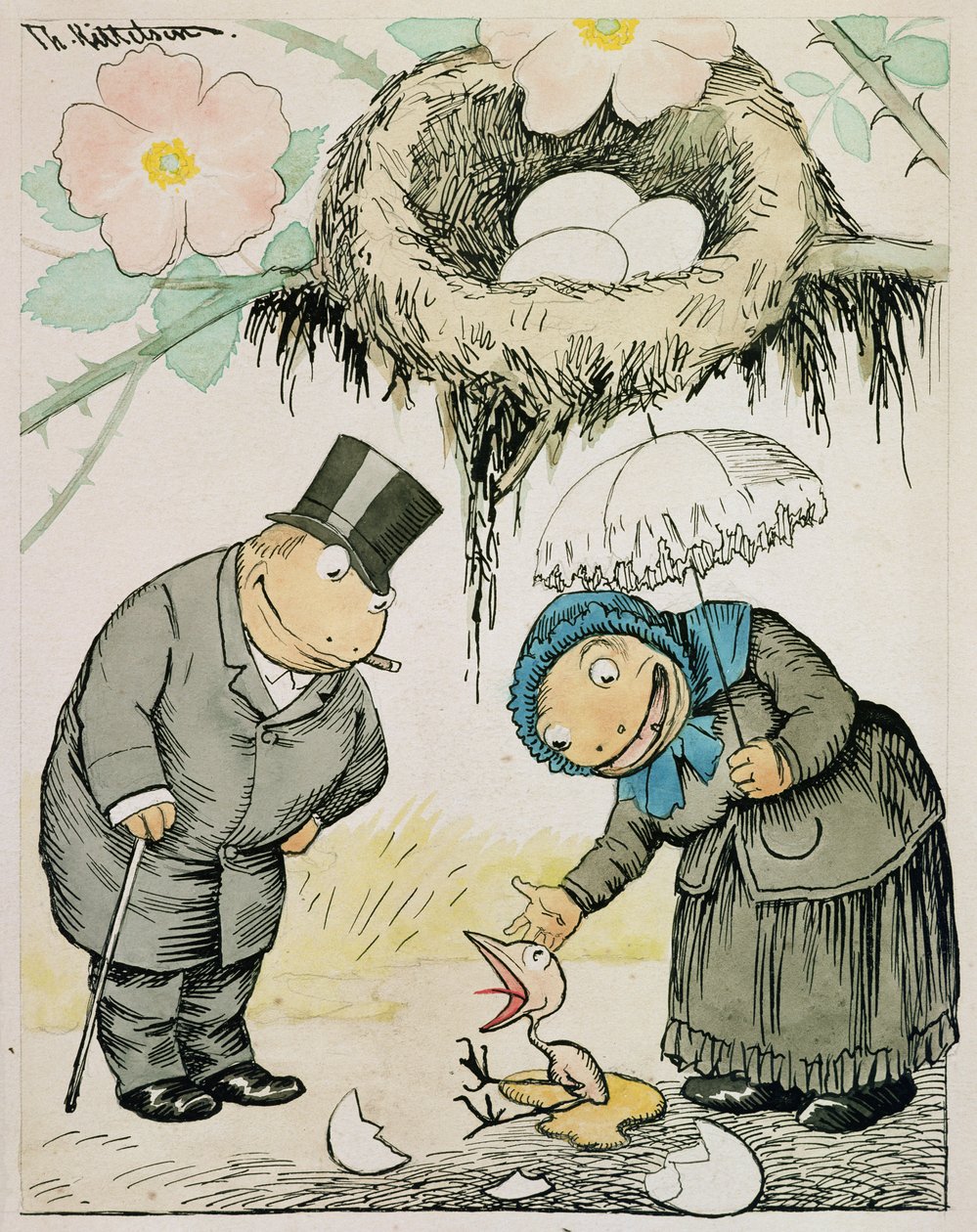 Erken Teslimat by Theodor Kittelsen
