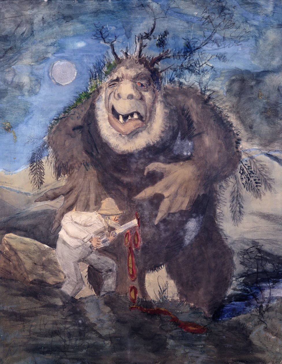 Orman Trolü by Theodor Kittelsen
