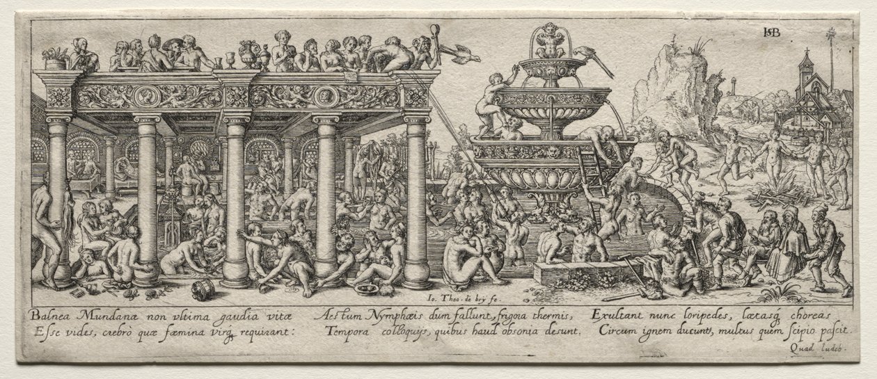 Gençlik Çeşmesi by Theodor de Bry