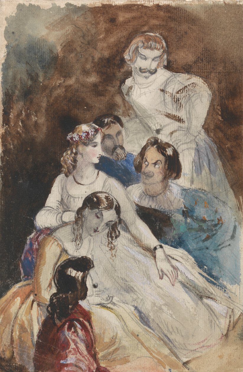 Tiyatro Grubu by Theodor von Holst