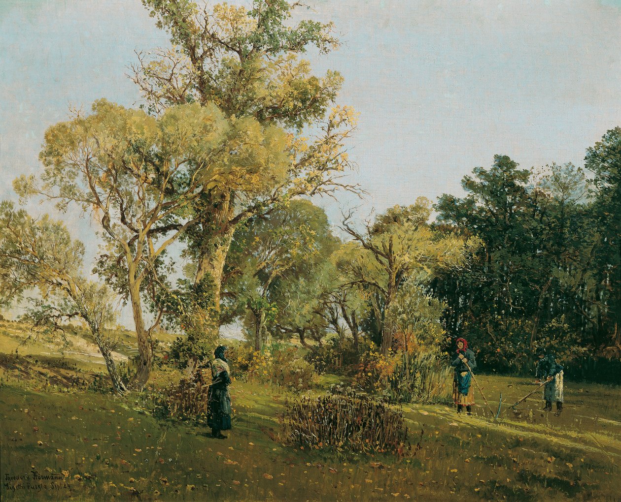Ligethi Puszta'da by Theodor von Hormann